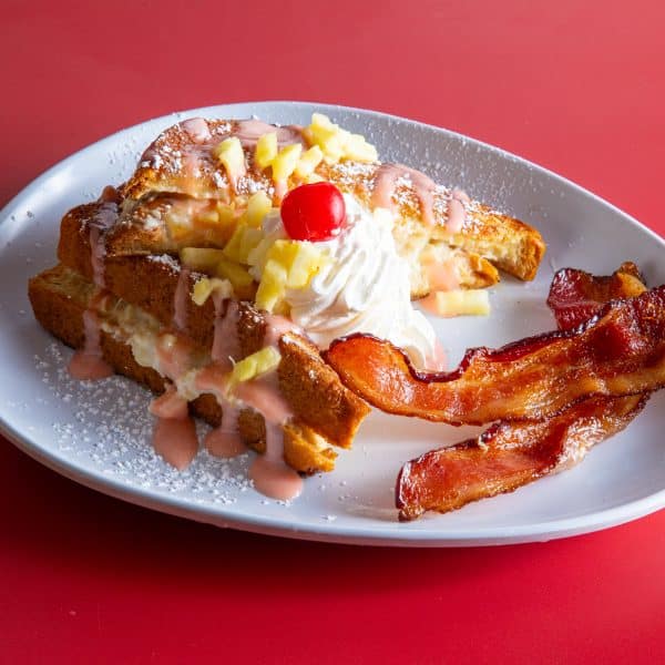 PINEAPPLE UPSIDE DOWN STUFFED FRENCH TOAST