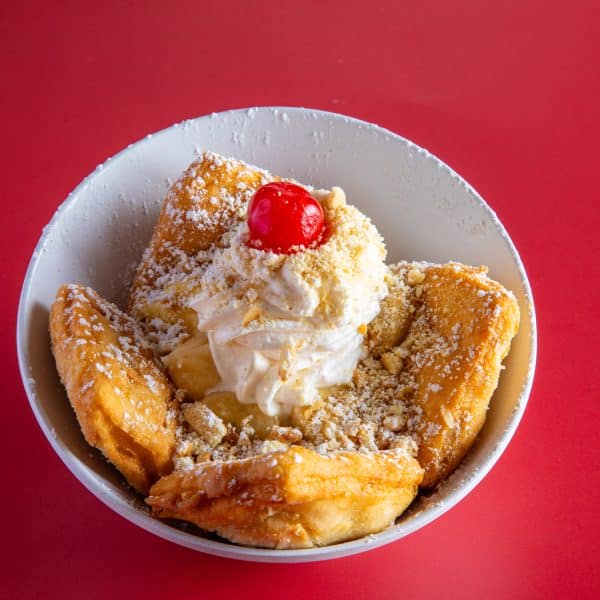 Banana Pudding Stuffed French Toast 